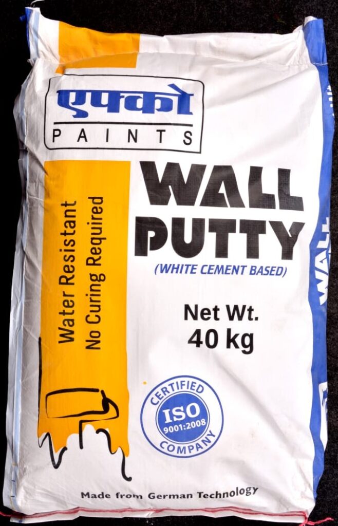 How to Use Wall Putty, Types of Wall Putty